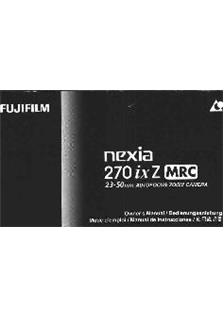 Fujifilm Nexia 270 ix Zoom-MRC manual. Camera Instructions.